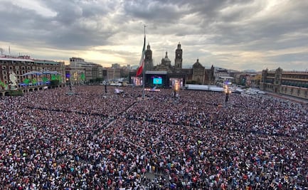 Estos son los artistas que han establecido récords de asistencia en el Zócalo de la CDMX