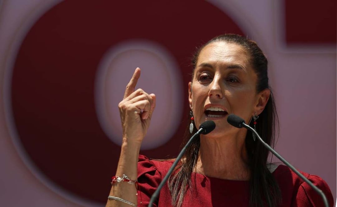 Claudia Sheinbaum. Foto: Diego Simón. EL UNIERSAL