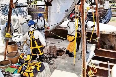 Lluvias dificultan rescate de restos en Huehuetoca