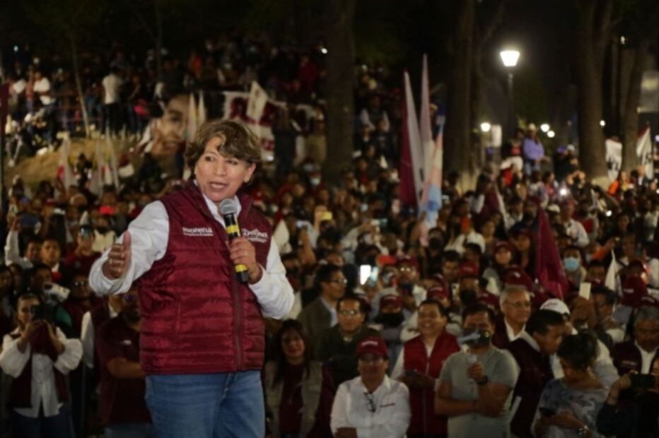 "Hay ánimo de transformación": Delfina Gómez asegura que esta vez ganará elección en Edomex