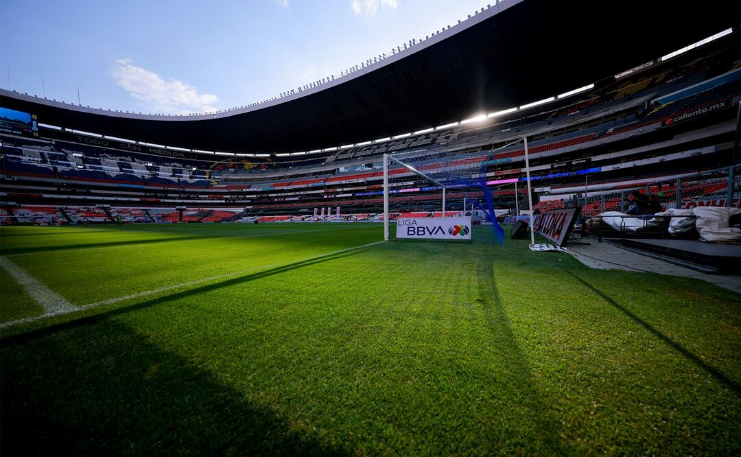 Portigol, durante el partido correspondiente a la jornada 15 del torneo Clausura 2024 de la Liga BBVA MX, entre las Águilas del América y los Diablos Rojos del Toluca FC, realizado en el Estadio Azteca. Foto: Imago7/ Eloisa Sánchez