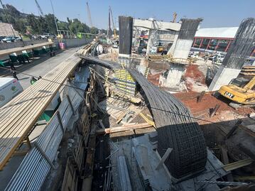 ¿Qué sabemos del Cetram Santa Martha, donde se cayó una estructura metálica y lesionó trabajadores?