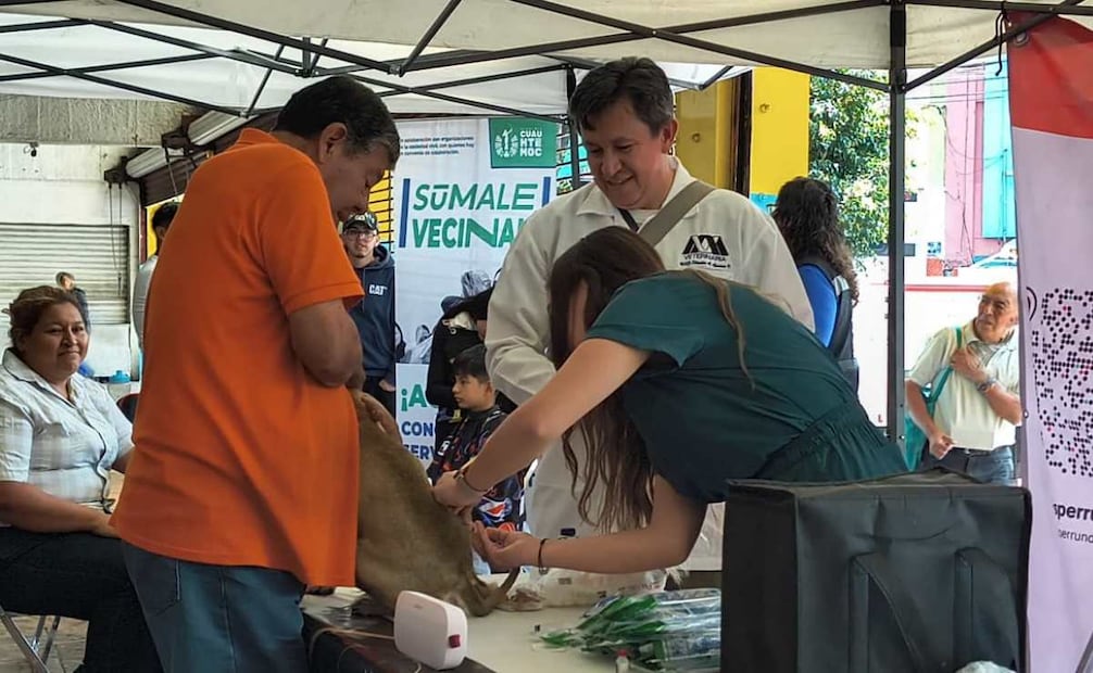 Cuauhtémoc brinda a vecinos servicios de salud, jurídicos y veterinarios; suma más de 27 mil servicios. Foto: Especial.