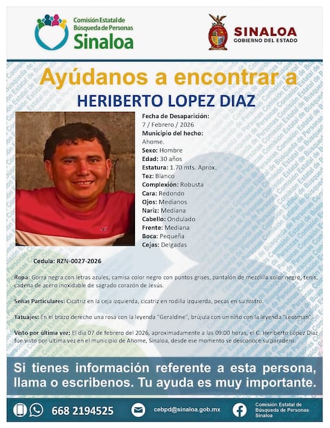 Heriberto “N”, de 30 años, era amigo
de los integrantes de la familia. Foto: Especial