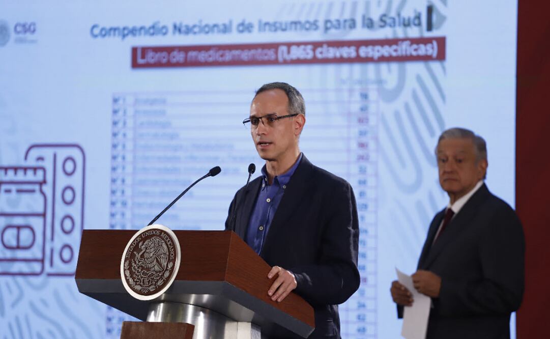 Dr. López Gatell, an epidemiologist, has been in charge of handling the COVID-19 outbreak in Mexico - Photo: Berenice Fregoso/EL UNIVERSAL 