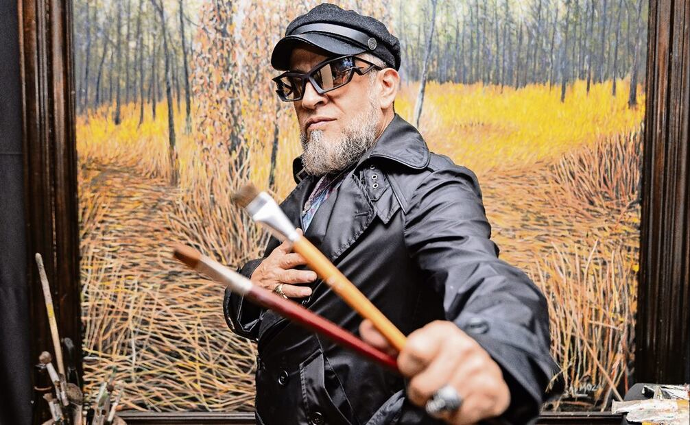 Retratos a Salvador Moreno, vocalista de La Castañeda. Foto Hugo Salvador/EL UNIVERSAL.