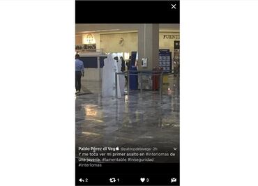 Asaltan por segunda ocasión joyería de Interlomas