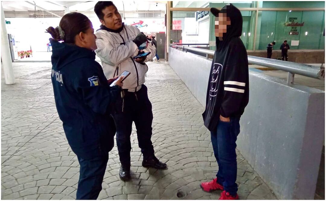 La Procuraduría de Protección de Niñas, Niños y Adolescentes del Estado de Hidalgo asumió el resguardo del menor hasta lograr su reintegración familiar (14/01/2025). Foto: Especial