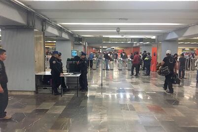 "No se obliga a pasar por detectores del Metro"