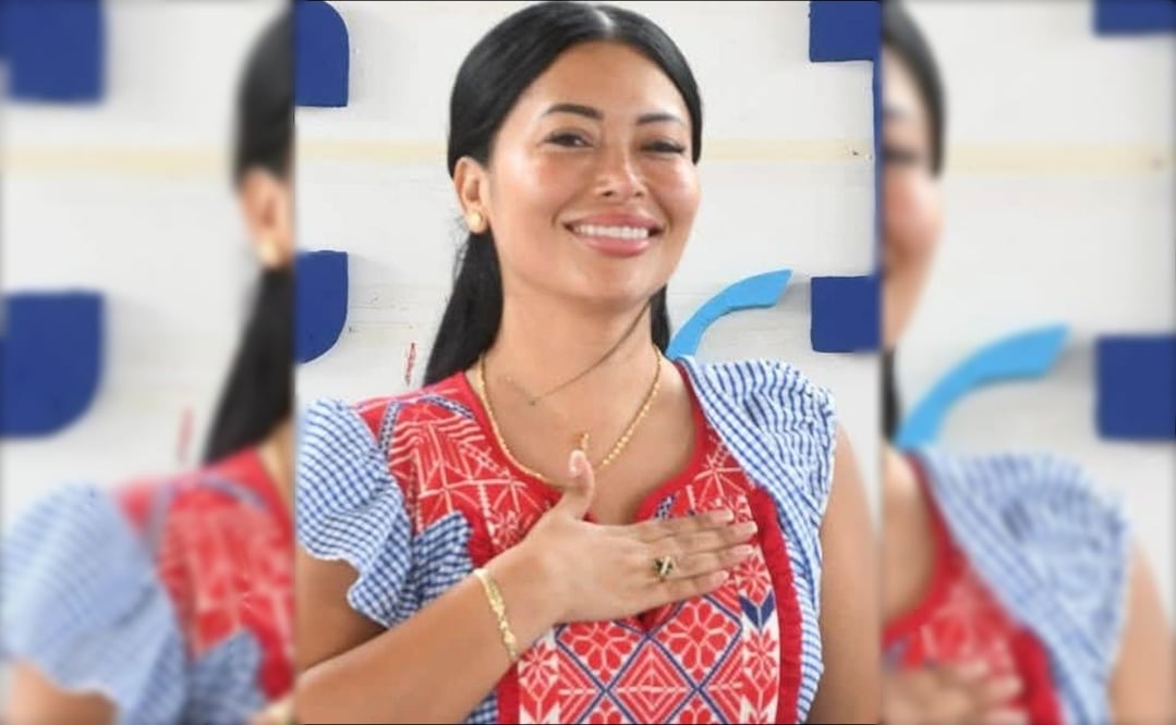 Amy Navarrete Arriola, excandidata del PVEM a la presidencia municipal de Matías Romero Avendaño. Foto: Especial