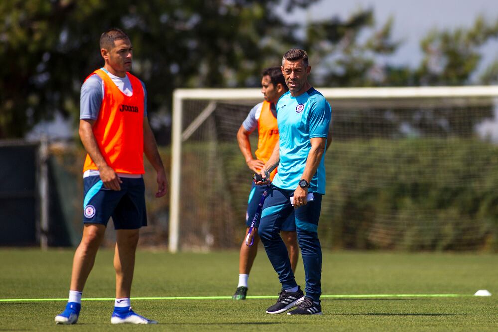 La Máquina entrenó esta mañana en Carson, California (Fotos: Imago7)