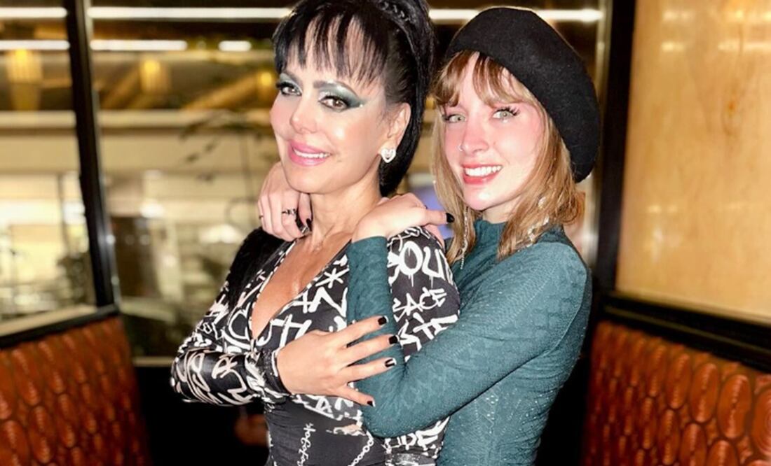 Maribel Guardia e Imelda Tuñón, madre y viuda de Julián Figueroa.
Foto: Instagram