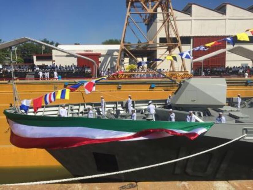 Estrena Marina buque de punta antinarcóticos