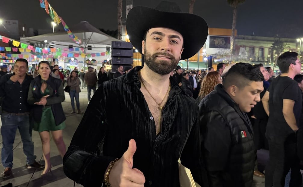 Ángel Jiménez, nieto de José Alfredo Jiménez. Fotos: César Olivares / EL UNIVERSAL