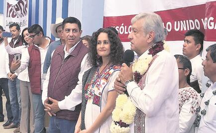 Susana Harp y AMLO con sabor a Oaxaca