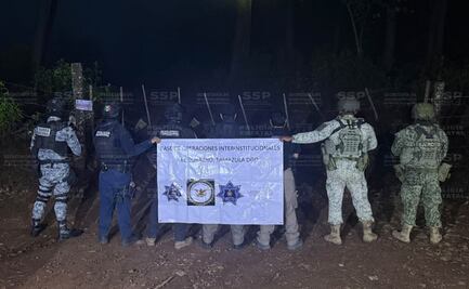 Aseguran arsenal y explosivos durante cateos en Tamazula, Durango; decomisan fusil Barret calibre 50