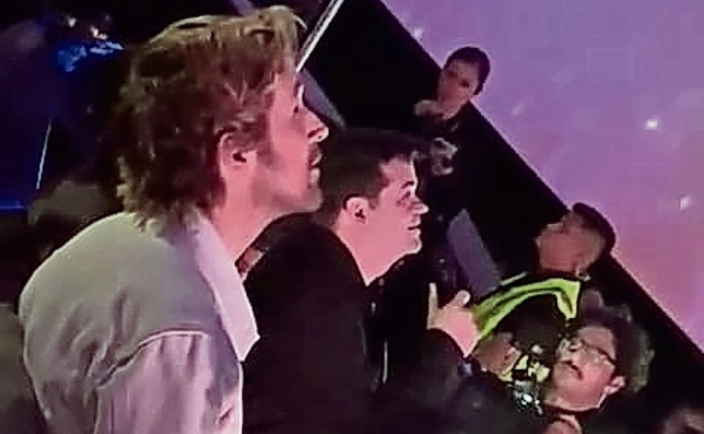 En el domo del Papalote Museo del Niño se proyectaron estrellas con los nombres del actor y los realizadores del filme. Foto: Marlem Suárez / EL UNIVERSAL