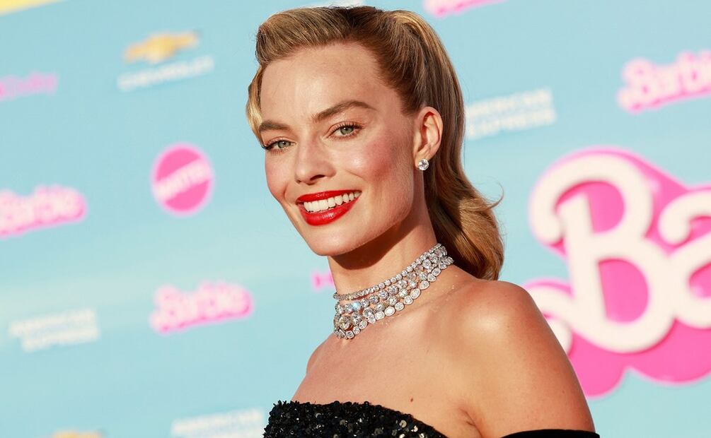 Margot Robbie protagonizó la película de Barbie. Foto: AFP
