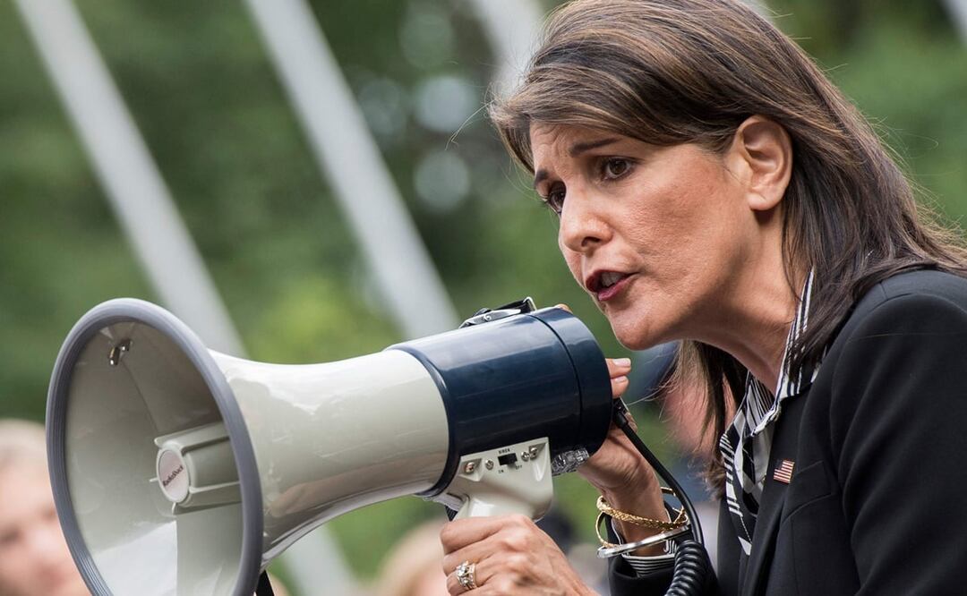 La embajadora de Estados Unidos ante las Naciones Unidas, Nikki Haley. Foto: AFP