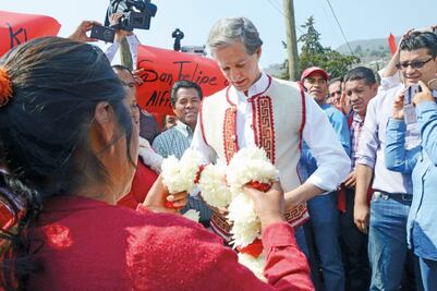 Del Mazo dice que caminará con la gente