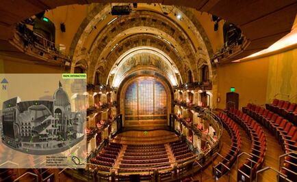 Mexican Fine Arts Palace, just a click away