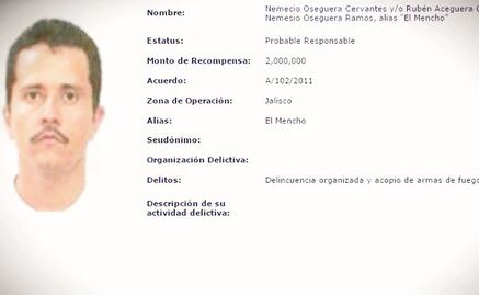 "El Mencho" se esconde en las montañas, como lo hacía "El Chapo"