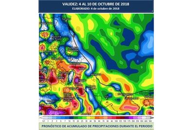Prevén tormentas para este jueves en Veracruz