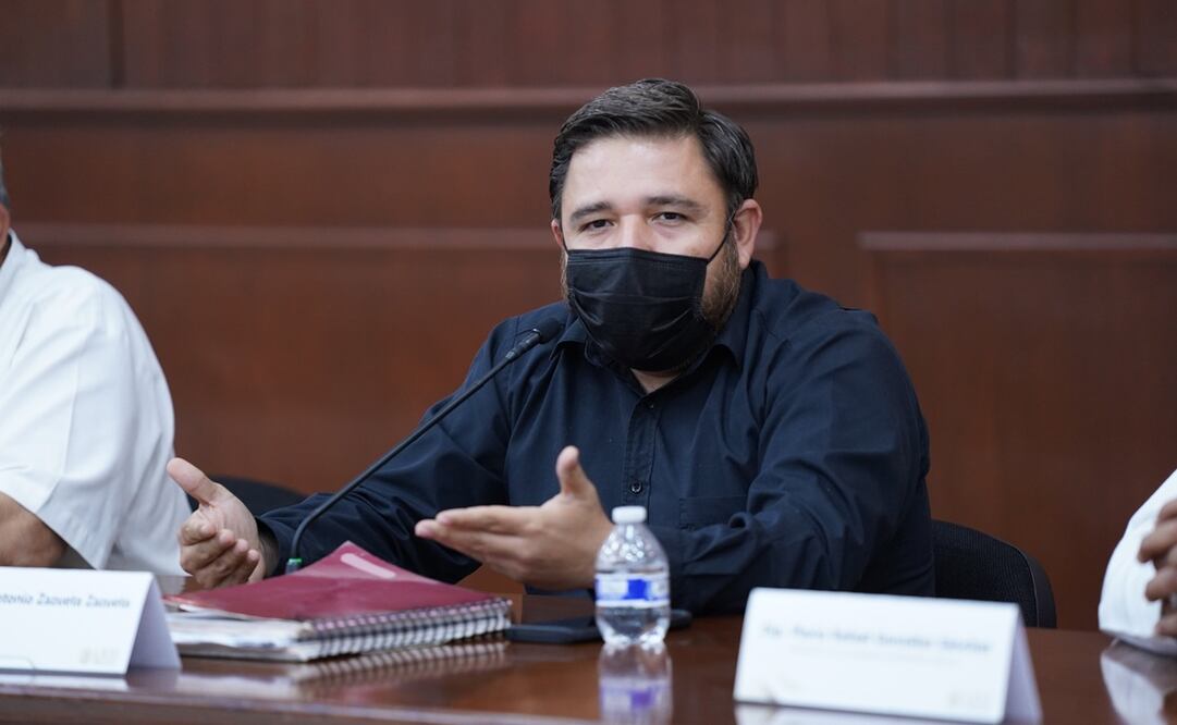 Marco Antonio Zazueta Zazueta, diputado local del Movimiento de Regeneración Nacional. Foto: Twitter @congresosinaloa 