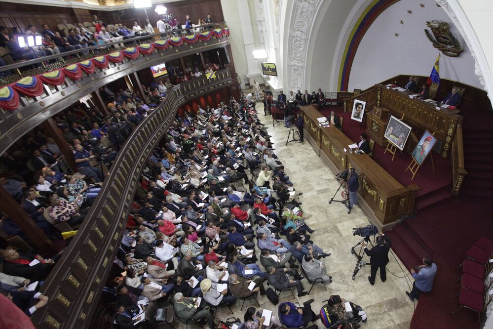 Aspecto de la Asamblea Nacional Constituyente de Venezuela / EFE