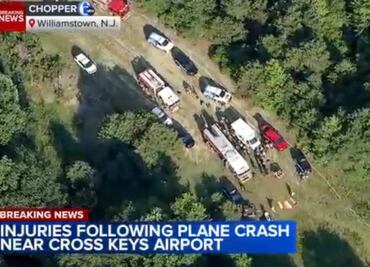 Se estrella avioneta en Nueva Jersey, EU; reportan 15 heridos