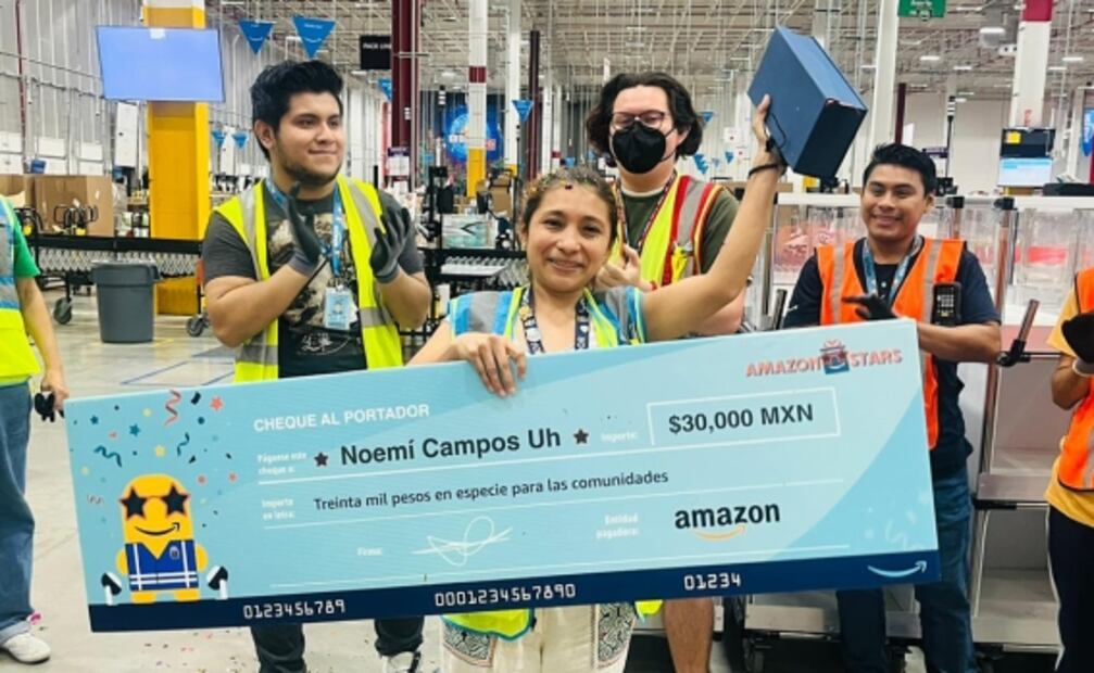 Amazon México reconoce a sus empleados por apoyar sus comunidades