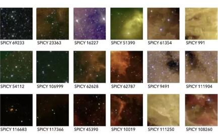 Mapean viveros estelares en la Vía Láctea