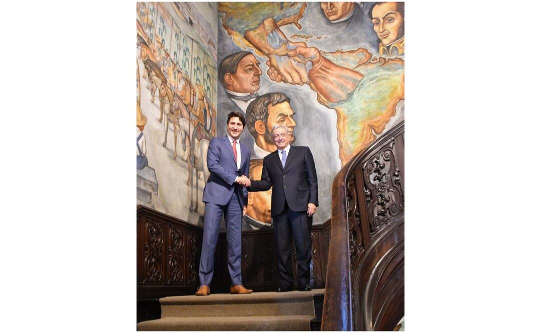 Desea AMLO pronta recuperación a Trudeau