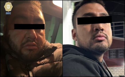 Capturan dos sujetos en la Venustiano Carranza; les aseguran armas y droga 