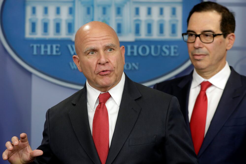 El general HR McMaster, asesor de seguridad nacional del presidente Donald Trump (Foto: Reuters)