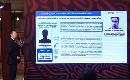 Exhiben en la mañanera de AMLO a juez del Edomex por absolver a presunto agresor sexual de una menor