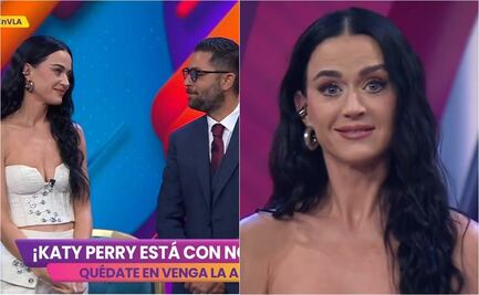 Katy Perry sorprende con su repentina visita a "Venga la alegría"