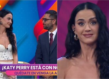 Katy Perry sorprende con su repentina visita a "Venga la alegría"
