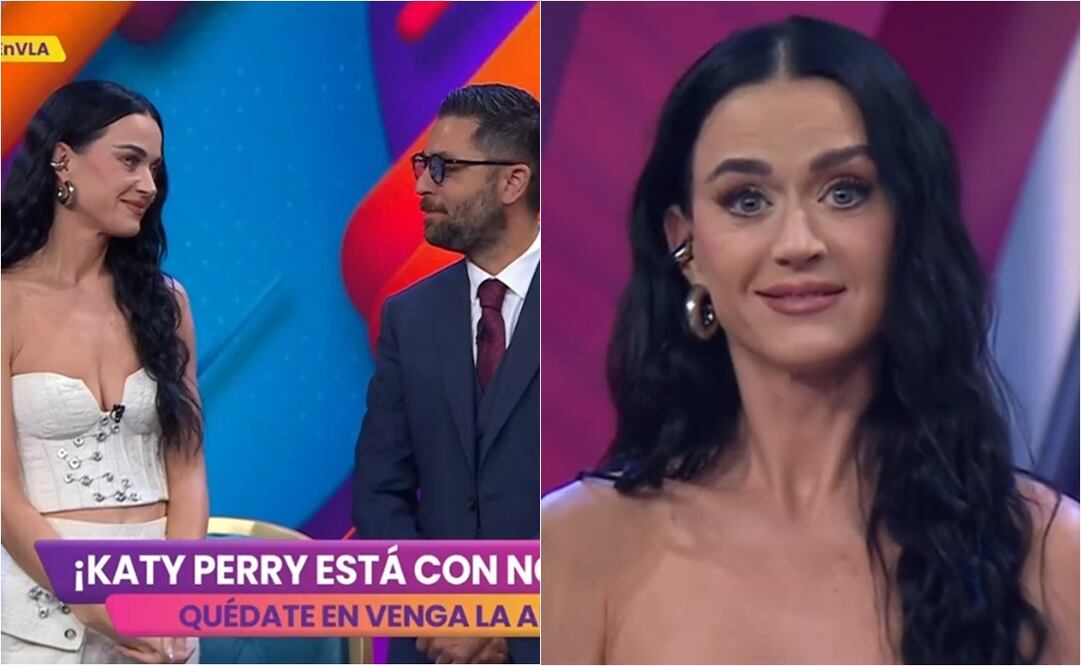 Katy Perry visitó las instalaciones de TV Azteca.
Fotos: TV Azteca