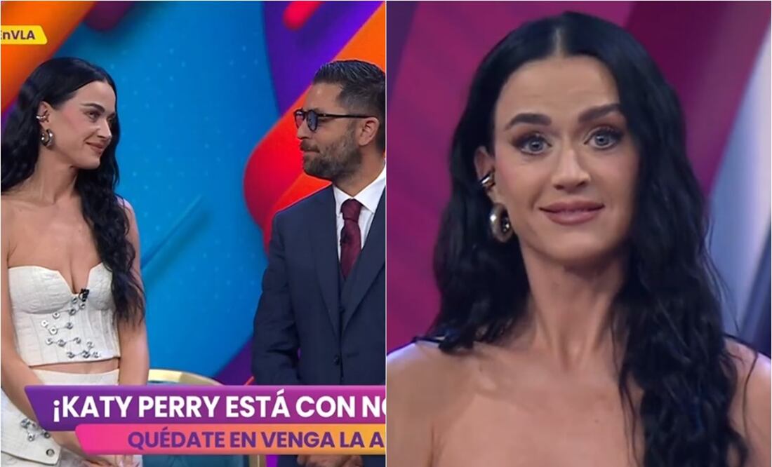 Katy Perry visitó las instalaciones de TV Azteca.
Fotos: TV Azteca