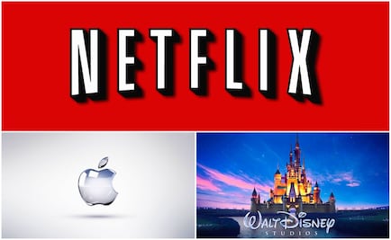 Apple y Disney impulsan acciones de Netflix