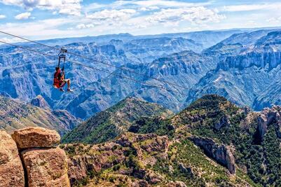 3 tirolesas con vistas de infarto en México