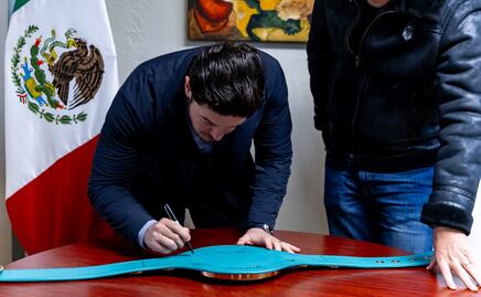 Nuevo León apuesta por el deporte; Samuel García firma el Cinturón de la Paz