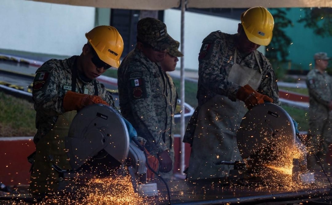 Destruyen 922 armas en Sinaloa (15/12/2025). Foto: Especial