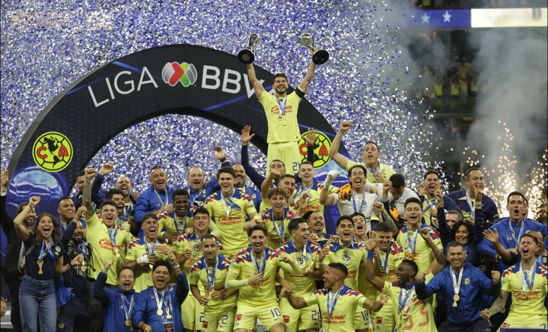 América es bicampeón / Foto: Carlos Mejía - EL UNIVERSAL