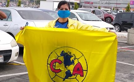 Afición del América ignora medidas sanitarias en Pachuca