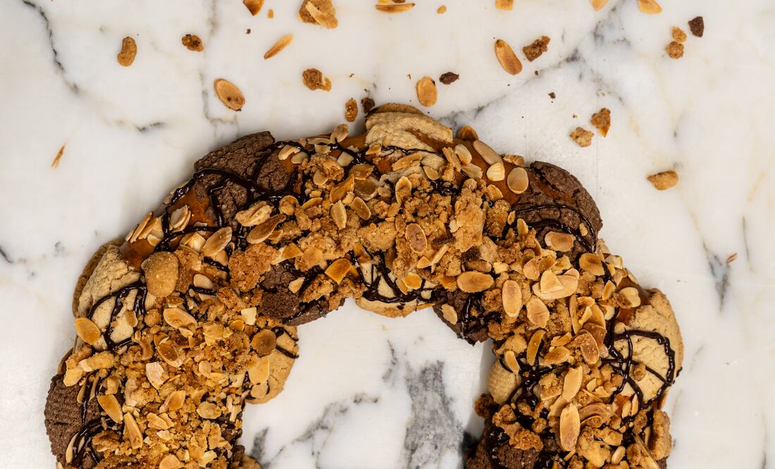 Rosca de Reyes de Cardín Pastelería. Foto: Cortesía