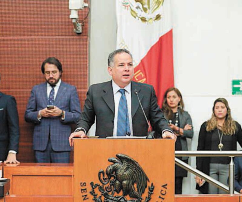 Durante el parlamento abierto sobre subcontratación, Santiago Nieto expuso que el país no puede mantener un outsourcing ilegal. Foto: TOMADA DE TWITTER