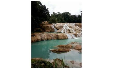Terremoto fisuró rocas del cauce de las Cascadas de Agua Azul 