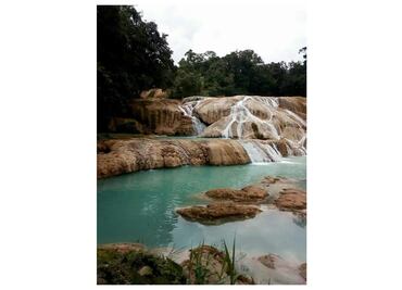 Terremoto fisuró rocas del cauce de las Cascadas de Agua Azul